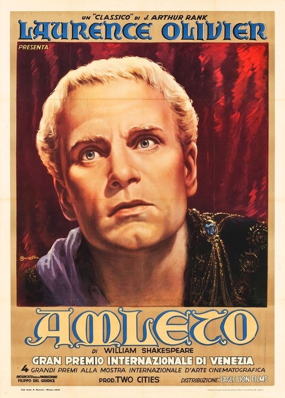 

Постер к фильму "Гамлет" (Hamlet) Оригинальный 50x70,1 см