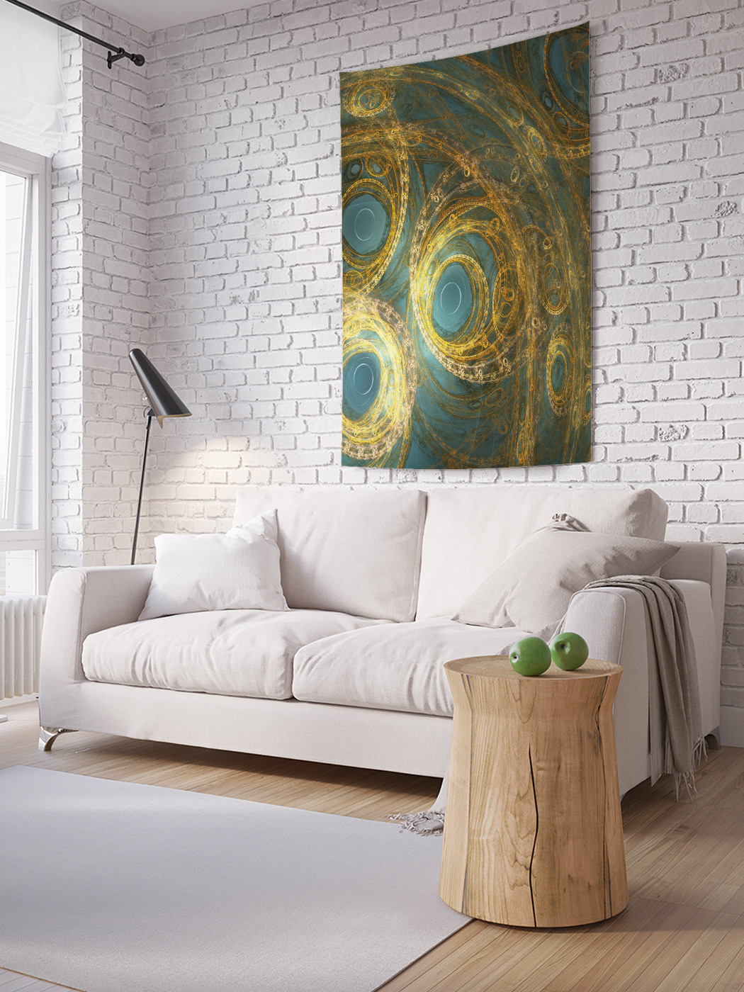 

Вертикальное фотопанно на стену JoyArty Вихри стимпанк 150x200 см, Вихри стимпанк