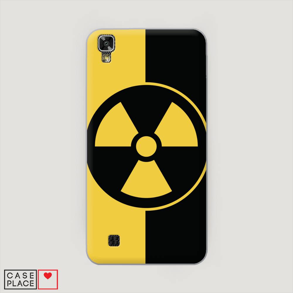 

Чехол Awog на LG X Power (K220DS) "Эмблема черно-желтая", Желтый;черный, 82350-9