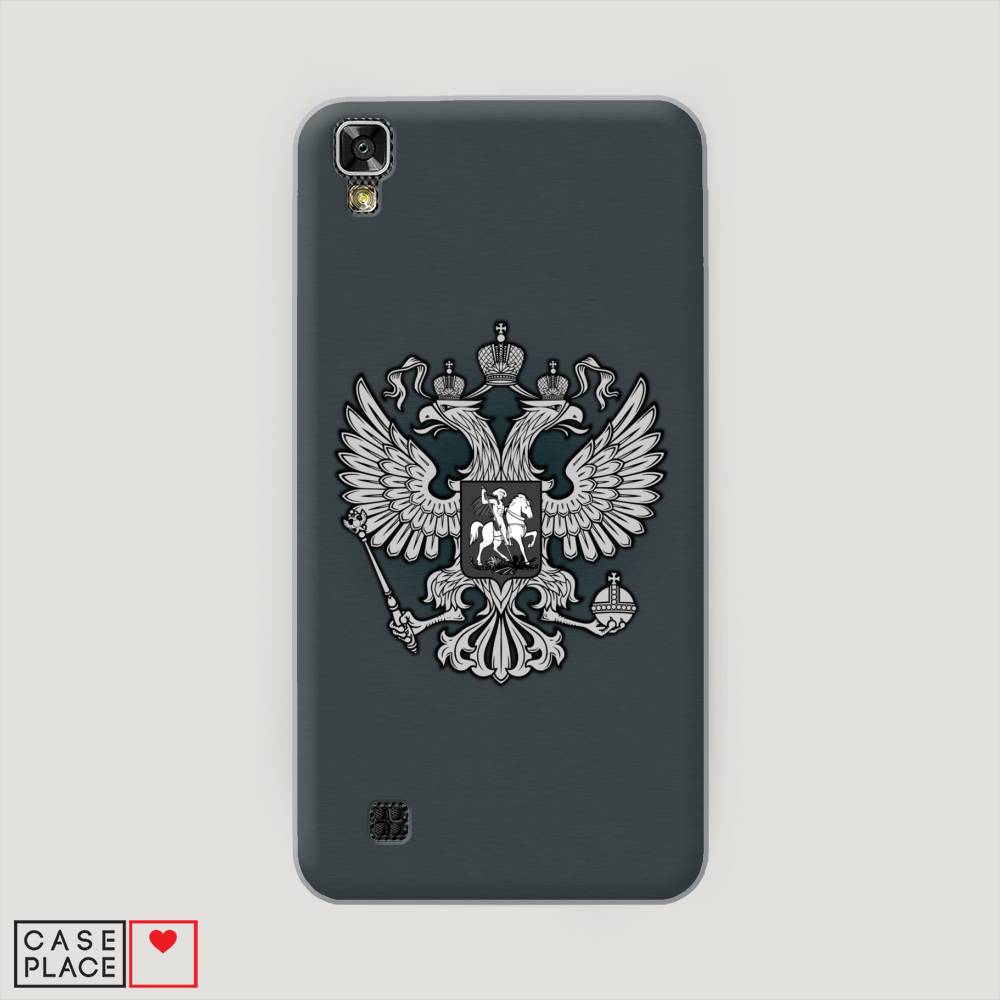 

Чехол Awog на LG X Power (K220DS) "Герб России серый", 82350-5