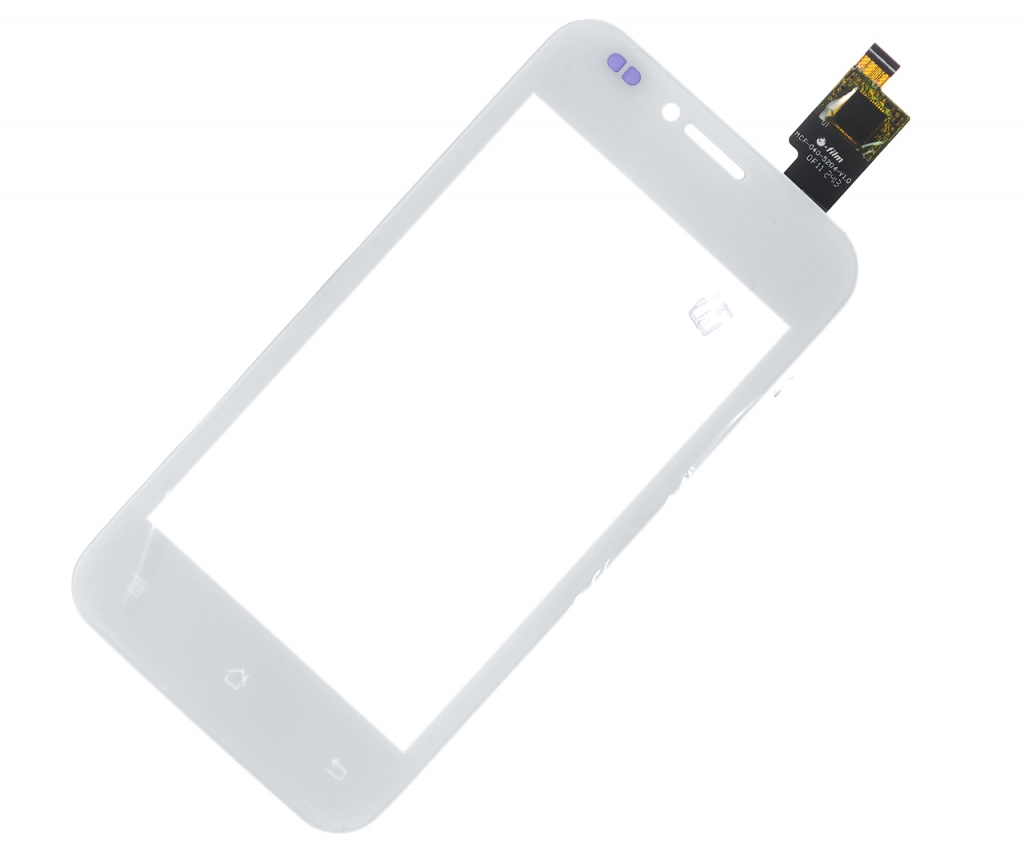 Сенсорное стекло (тачскрин) для Fly IQ442 Miracle белое