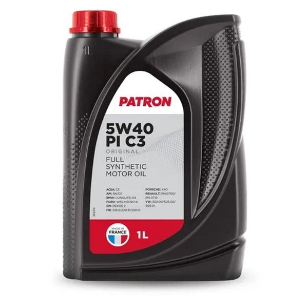 Моторное масло Patron синтетическое ORIGINAL 5W40 PI C3 1л