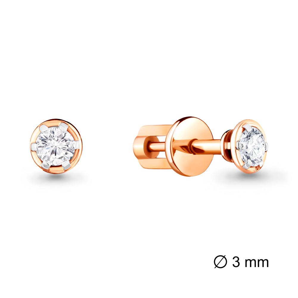 

Серьги из красного золота с бриллиантом Aquamarine Aquamarine 940463к_585_кз, 940463к_585_кз