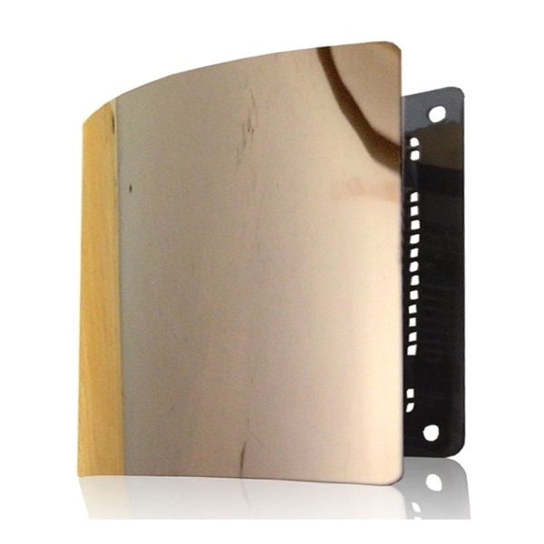 Решетка Визионер на магнитах РД-140 Медь с декоративной панелью 140х140 мм
