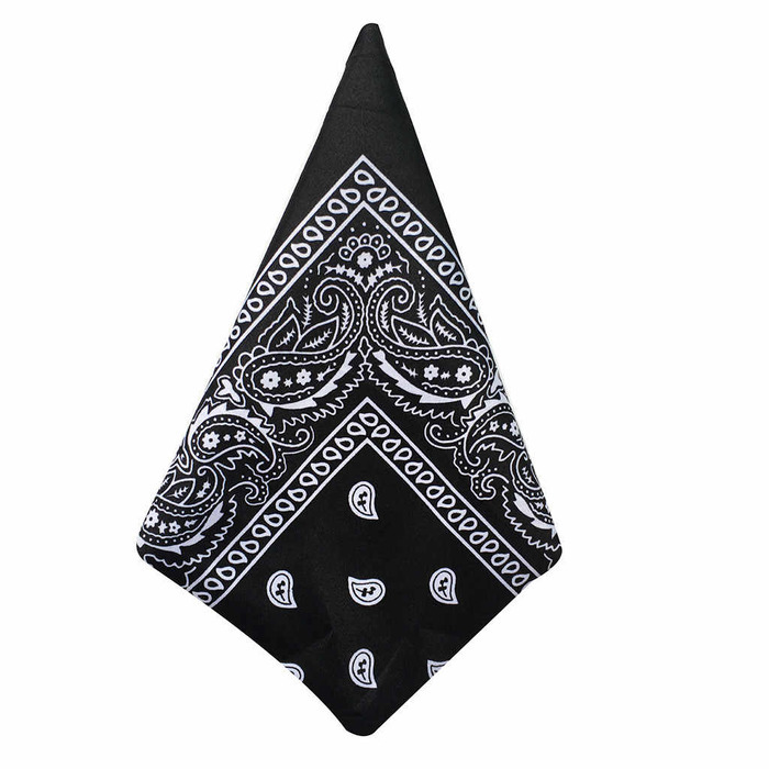 

Бандана унисекс Plush Story Print черная, 55х55 см, Черный, Print