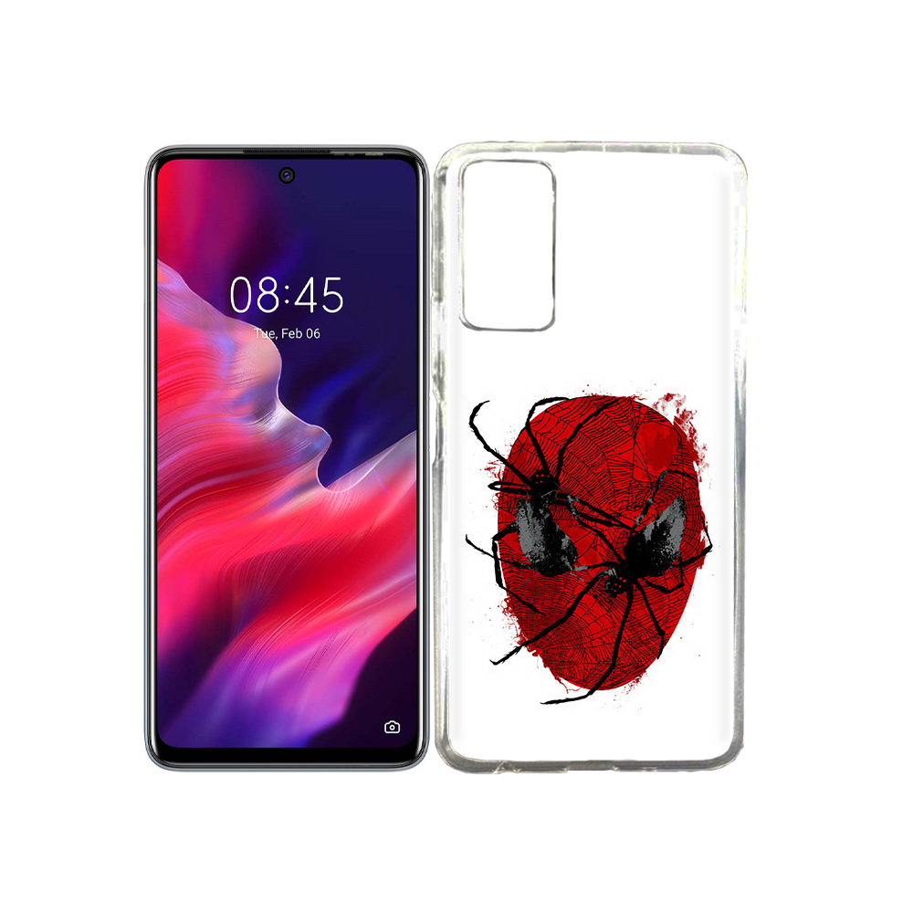 

Чехол MyPads Tocco для Tecno Pova 2 человек паук, Прозрачный, Tocco
