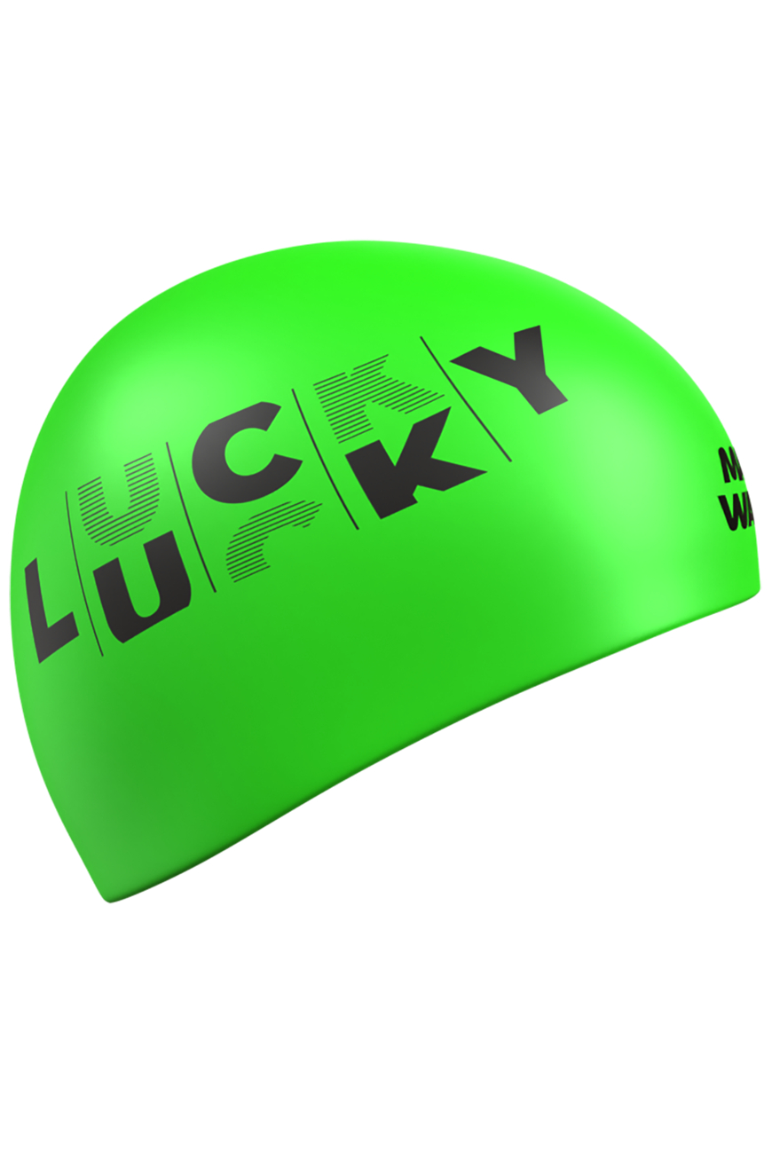 

Силиконовая шапочка LUCKY reversible  зеленый