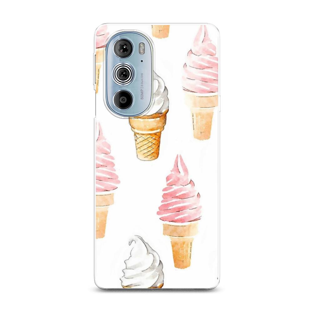 

Чехол Awog на Motorola Edge 30 Pro "Нарисованное мороженое", Разноцветный, 243350-10