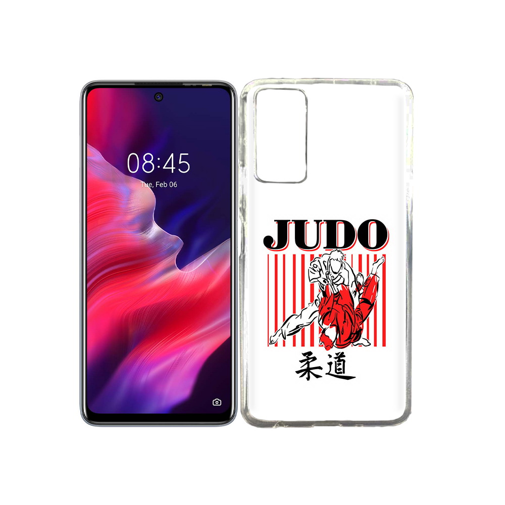 

Чехол MyPads Tocco для Tecno Pova 2 Дзюдо, Прозрачный, Tocco