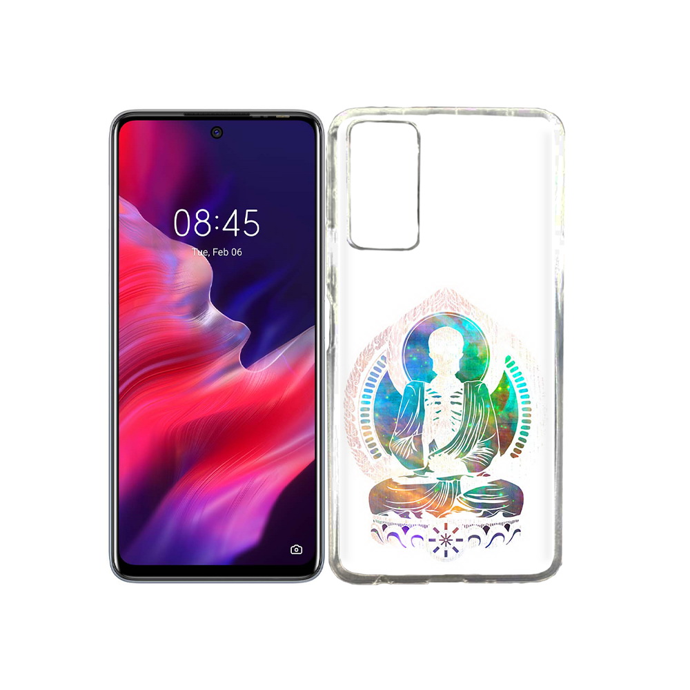 

Чехол MyPads Tocco для Tecno Pova 2 умный скелет, Прозрачный, Tocco