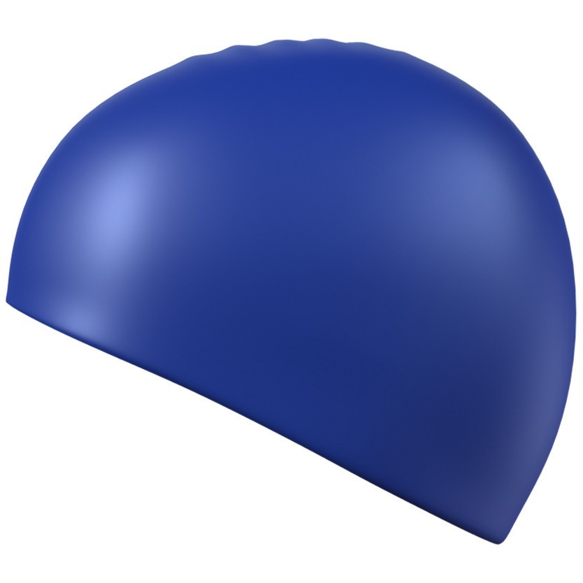 Силиконовая шапочка Standard Silicone cap one size синий