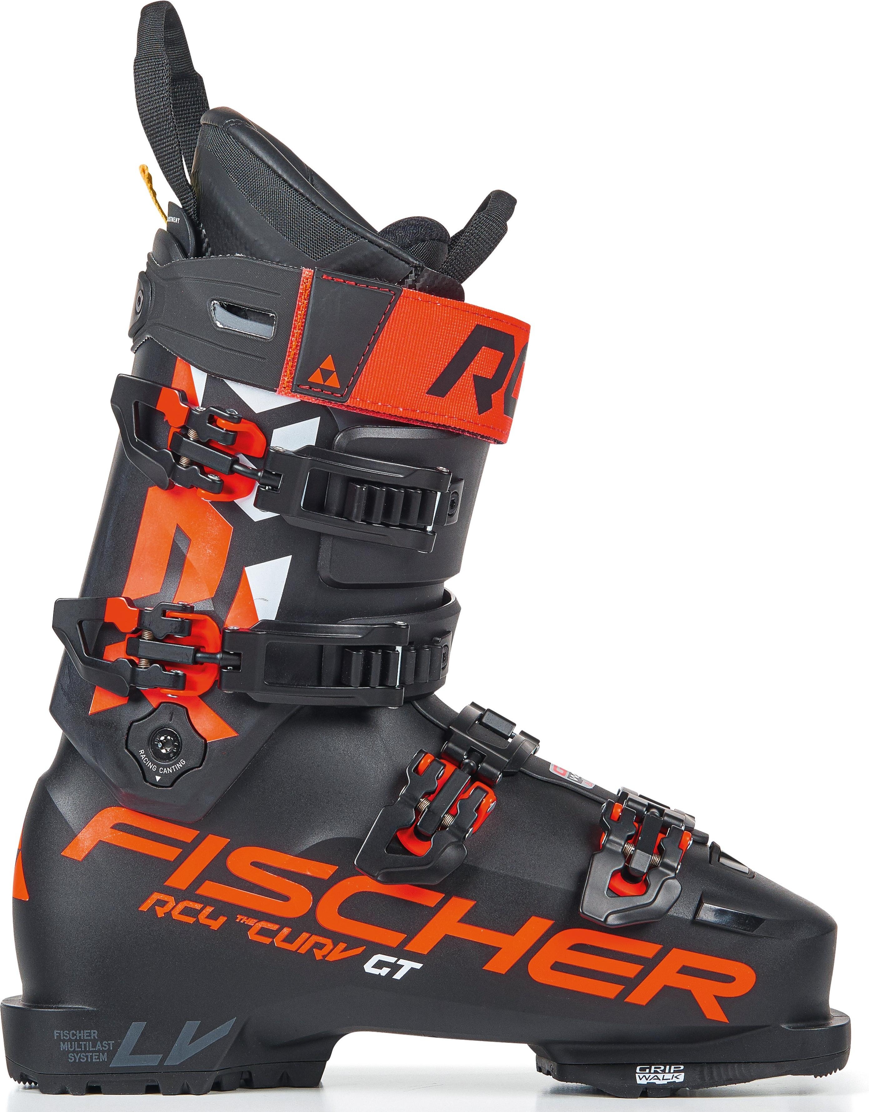 Горнолыжные ботинки Fischer Rc4 The Curv Gt 120 Vacuum Walk 2021, black/black, 27.5