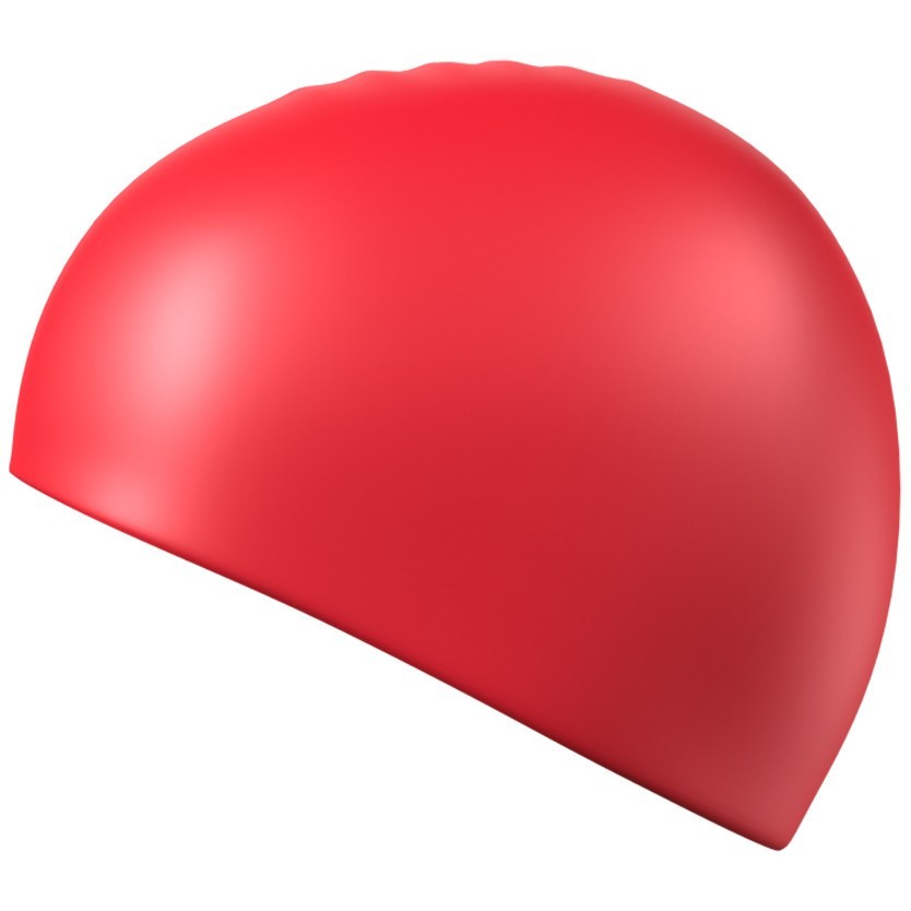 Силиконовая шапочка Standard Silicone cap one size красный
