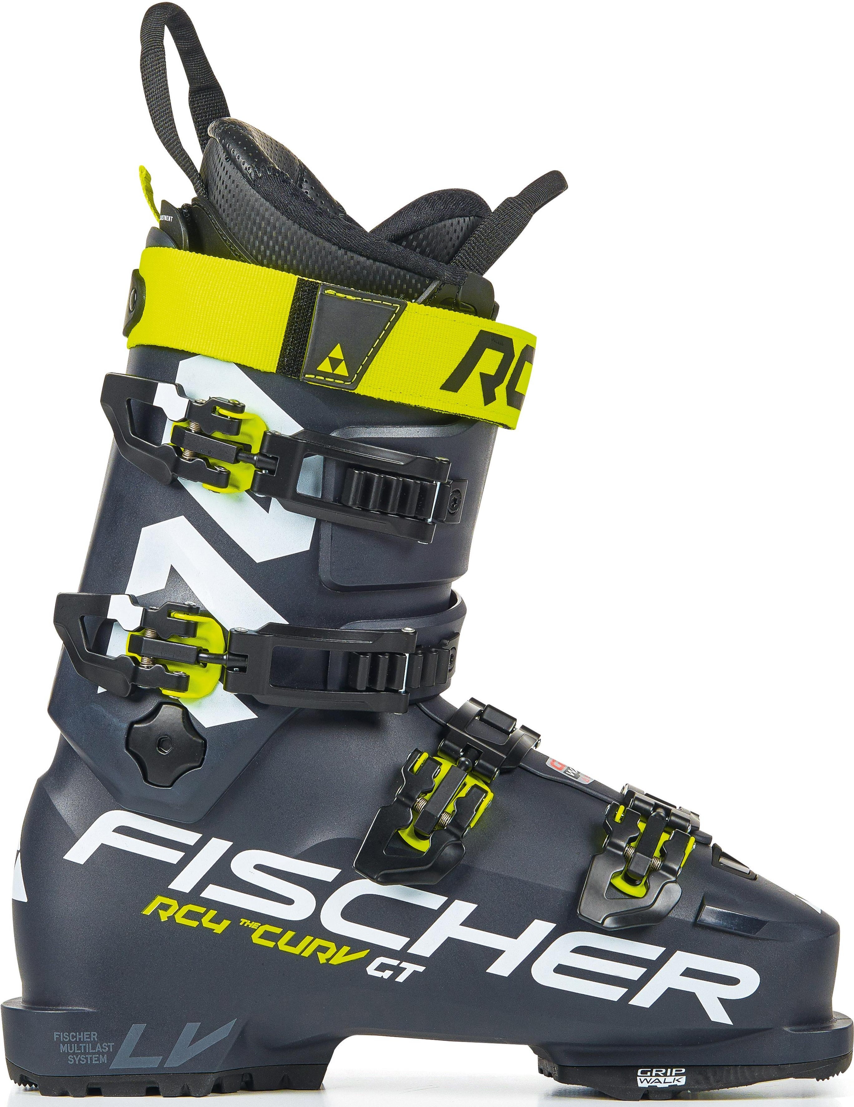 Горнолыжные ботинки Fischer Rc4 The Curv Gt 110 Vacuum Walk 2021, darkgrey/darkgrey, 27.5