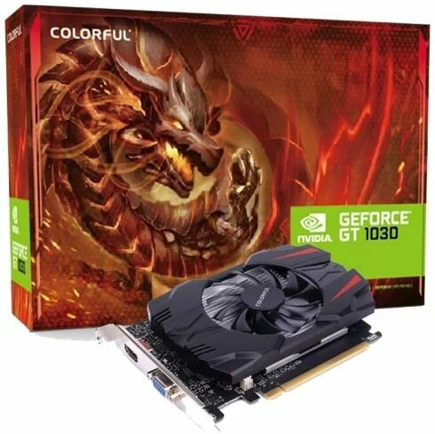 

Видеокарта Colorful NVIDIA GeForce GT 1030, Черный, GeForce GT 1030
