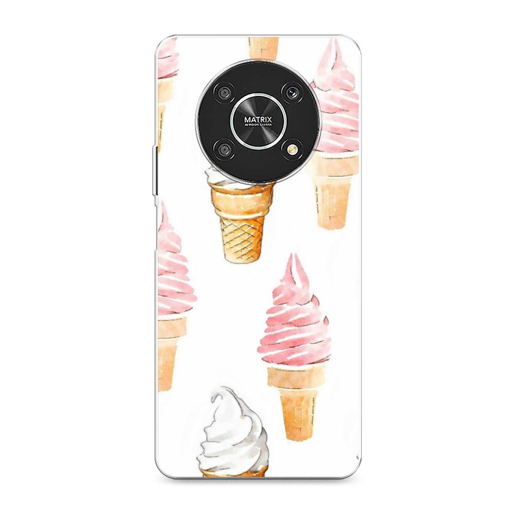 

Чехол Awog на Honor X9 4G/Magic4 Lite 4G "Нарисованное мороженое", Разноцветный, 6108650-10