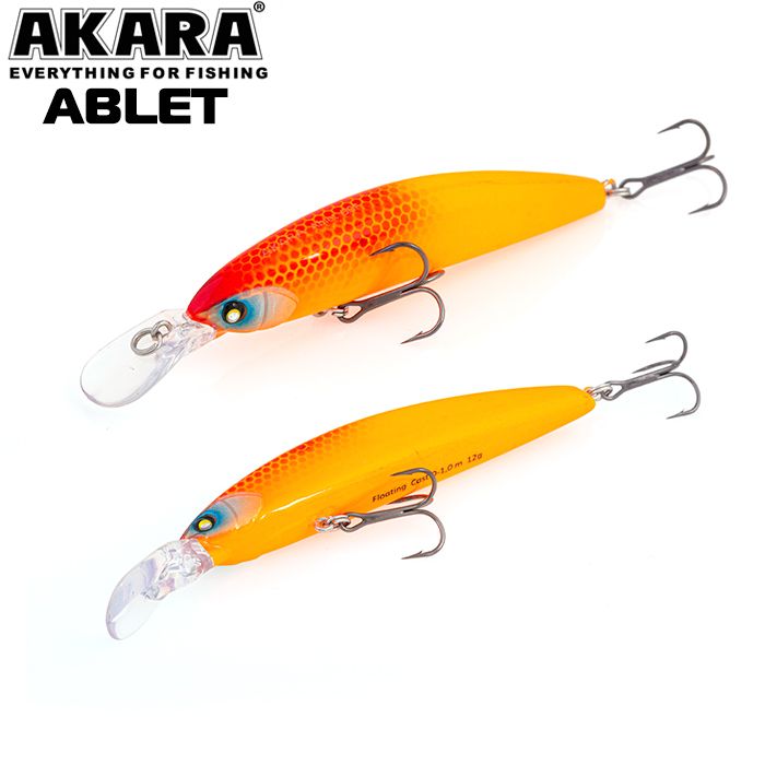 

Воблер Akara Ablet 90S 14 гр 1/2 oz 3,5 in A163, Разноцветный, Ablet