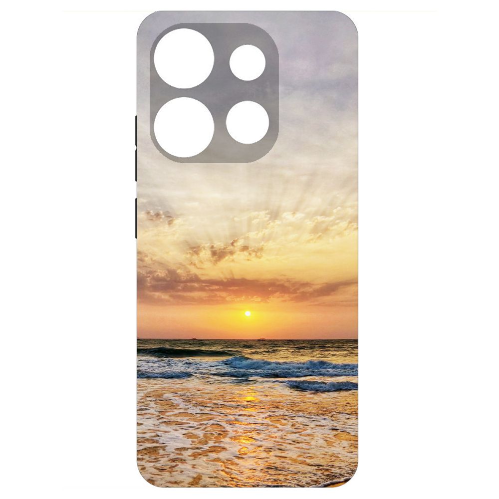 

Чехол-накладка Krutoff Soft Case Индия, Пляжи Гоа для TECNO Spark Go 2023 черный