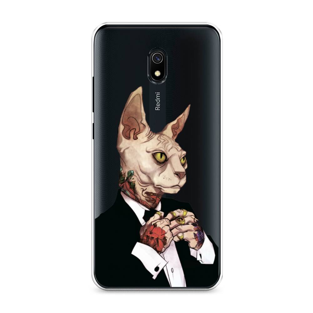 

Чехол Awog на Xiaomi Redmi 8A "Татуированный сфинкс", Разноцветный, 37250-7