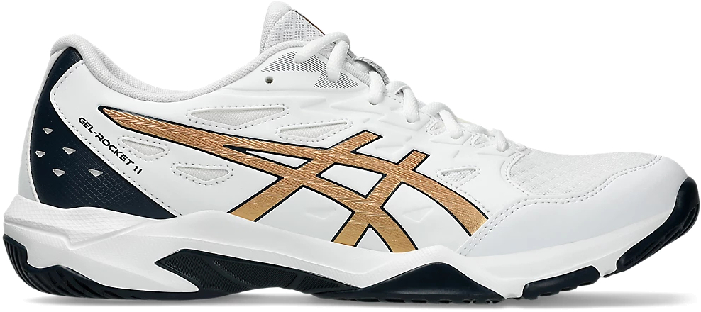 

Кроссовки мужские Asics GEL-ROCKET 11 белые 9 US, Белый, GEL-ROCKET 11