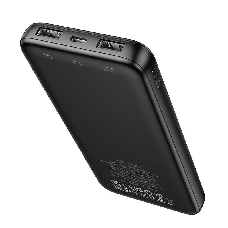 

Внешний аккумулятор HOCO J128 10000 mAh, черный, J128