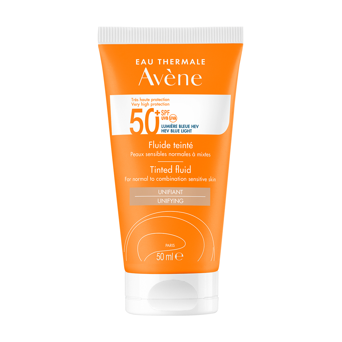 Солнцезащитный флюид Avene SPF 50+ тонирующий, 50 мл