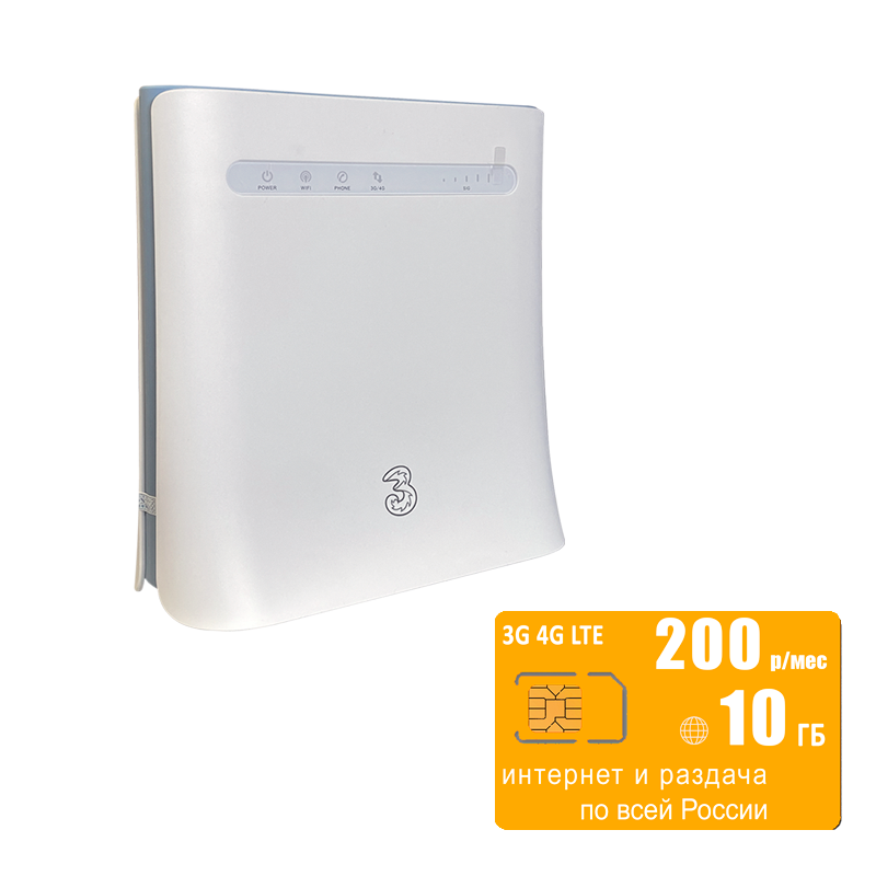 Wi-Fi роутер ZTE MF286D (router-mf286d-bee-10gb-SG-sb)