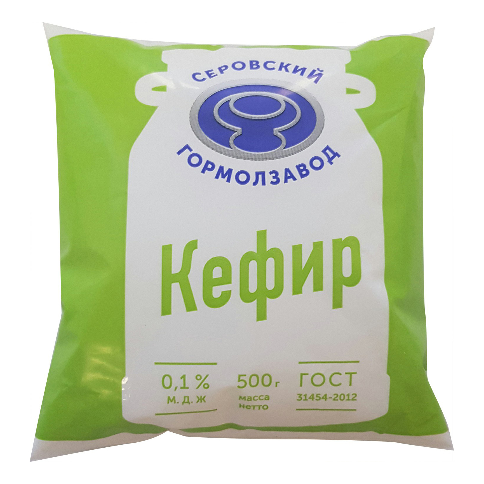 

Кефир Серовский Гормолзавод 0,1% БЗМЖ 500 мл
