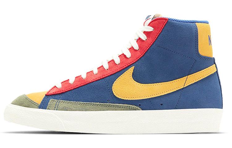 

Кеды унисекс Nike Blazer 77 vntg we suede синие 45 EU, Синий, Blazer 77 vntg we suede