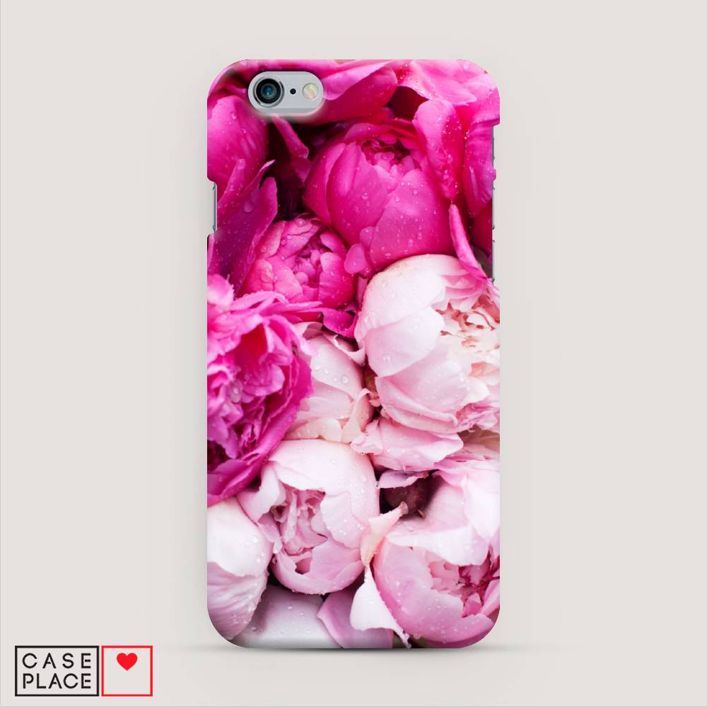 

Пластиковый чехол "Пионы розово-белые" на Apple iPhone 6S, 0104S20-6