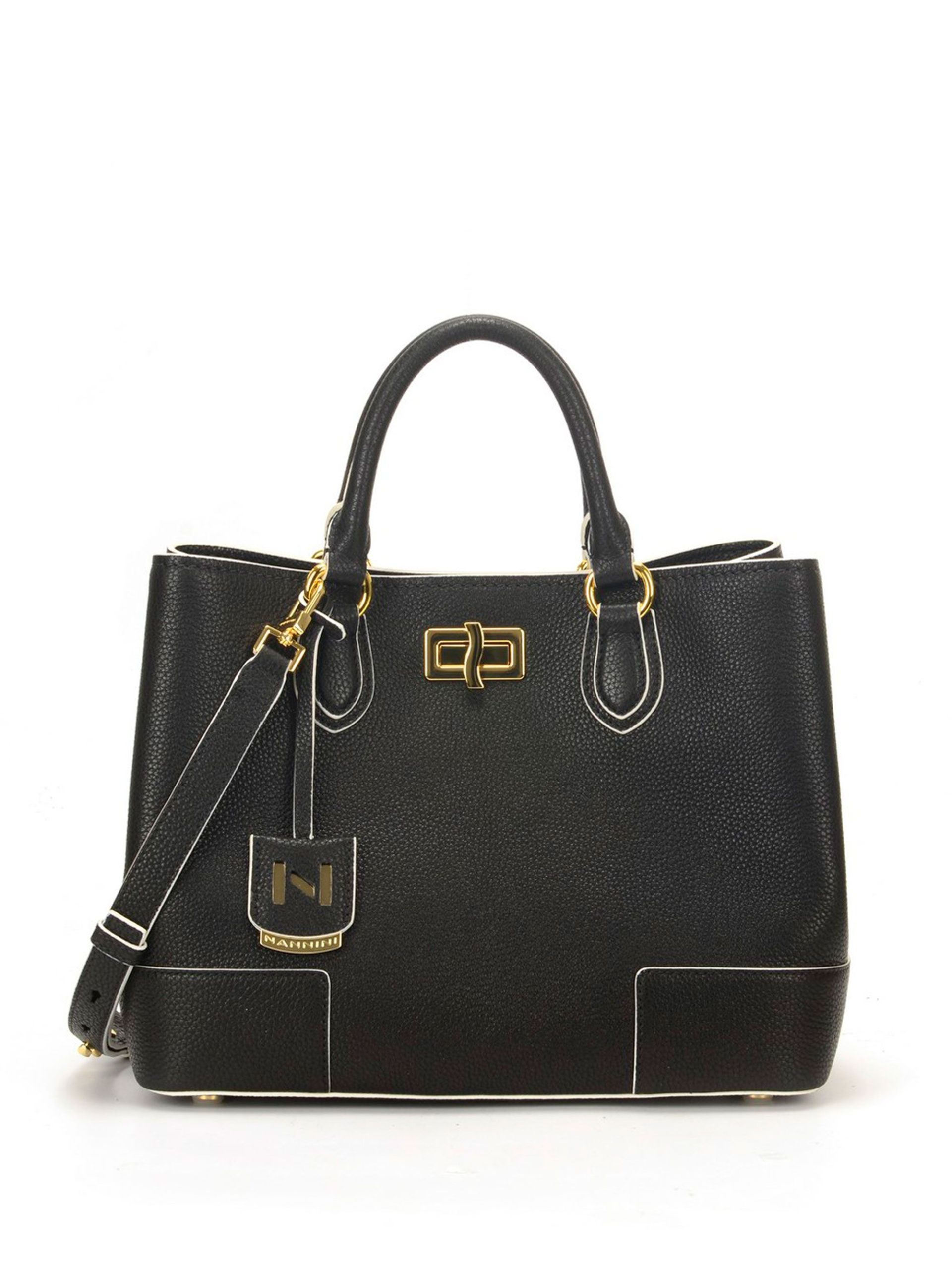 Сумка тоут женская NANNINI 17437na черная