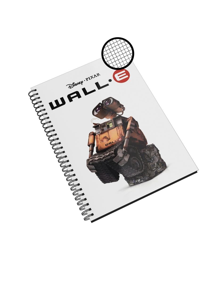 

Блокнот Каждому Своё "WALL-E/Валли/Мультфильм" NP-MUVL2-A5/2 A5 48л в клетку, NP-MUVL2-A5/2