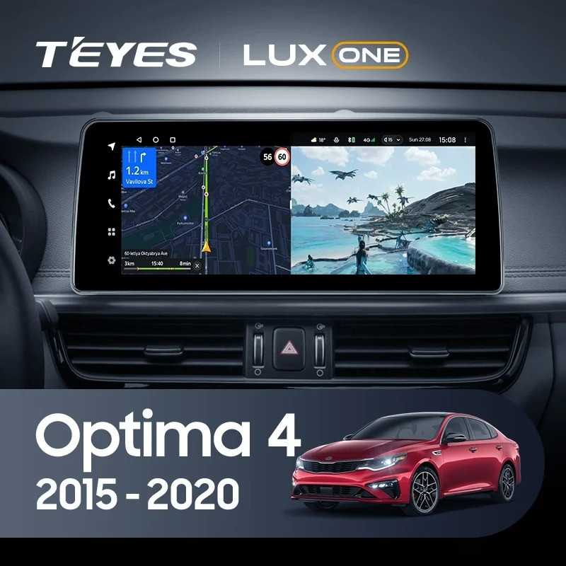 

Штатная магнитола Teyes LUX ONE 4/32 Kia Optima 4 JF (2015-2020) Тип-В, Lux One
