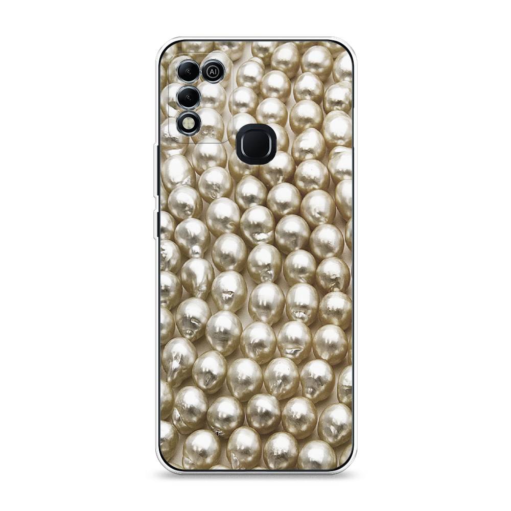 

Чехол для Infinix Hot 10 Play/11 Play "Жемчуг", Бежевый, 3100850-3