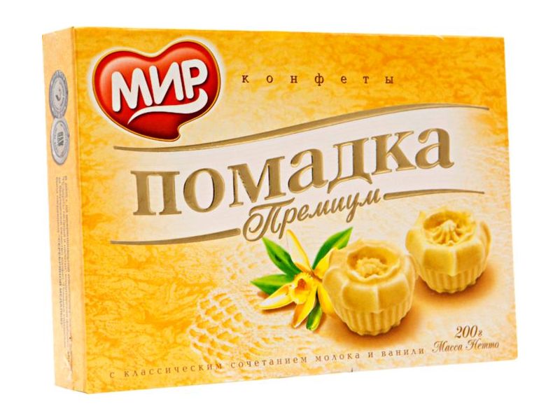 

Конфеты помадка КФ Мир Куйбышевская Премиум 220 г