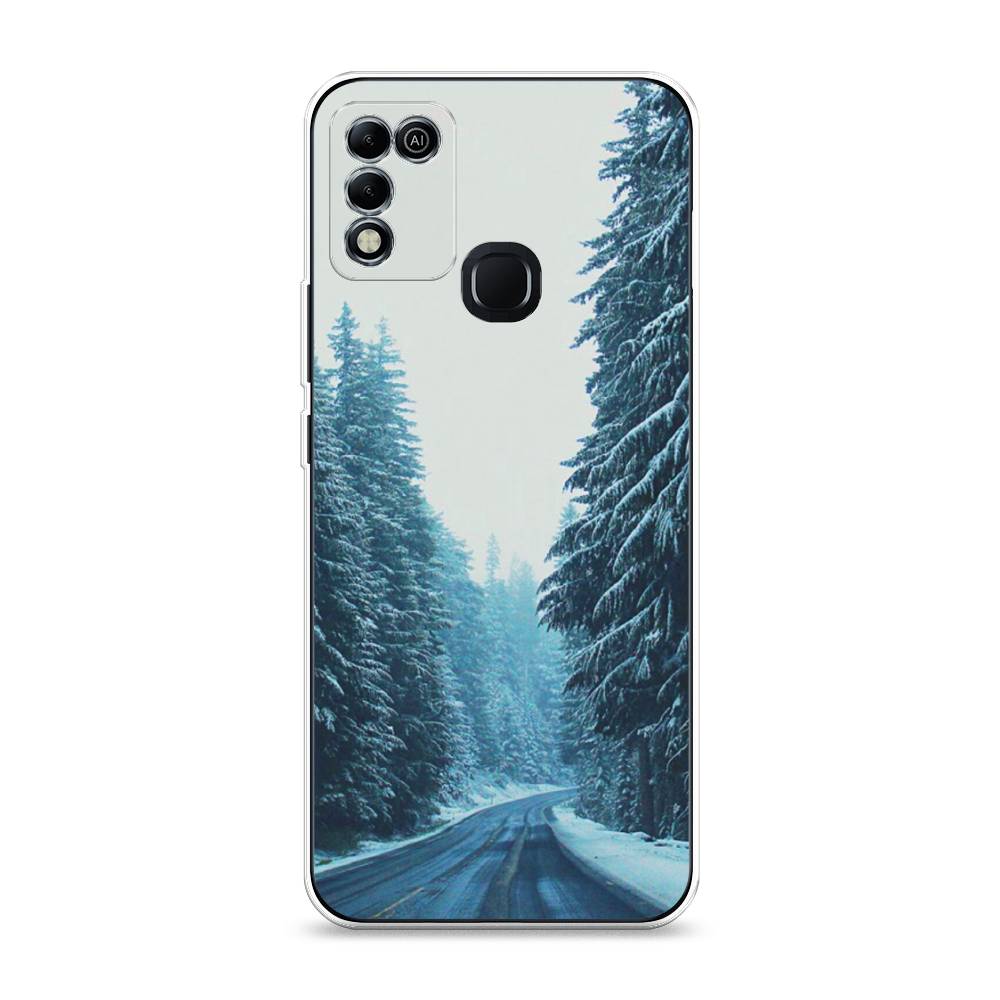 

Чехол для Infinix Hot 10 Play/11 Play "Зима 9", Бежевый;голубой;черный, 3100850-2