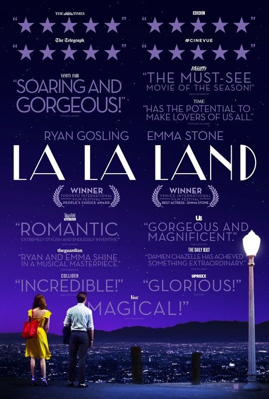 

Постер к фильму "Ла-Ла Ленд" (La La Land) 50x70 см