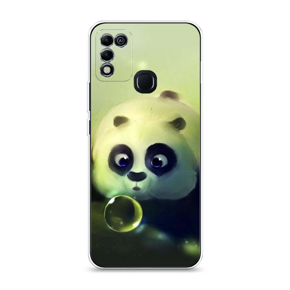 

Чехол для Infinix Hot 10 Play/11 Play "Малыш панды", Зеленый;черный;серый, 3100850-1