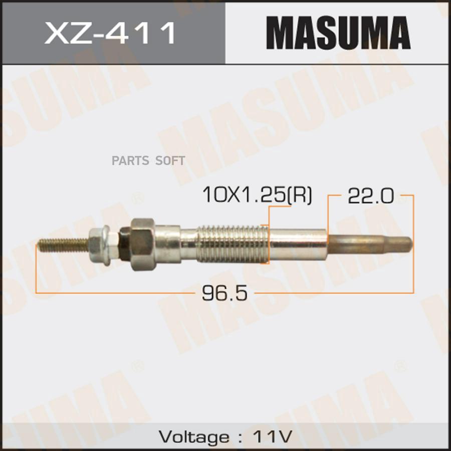 

Свеча накаливания MAZDA BONGO MASUMA XZ-411
