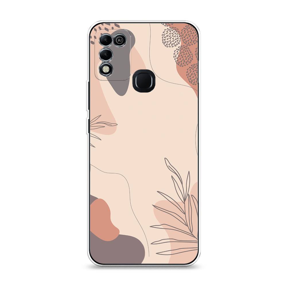 

Чехол для Infinix Hot 10 Play/11 Play "Нюдовые тона", Коричневый;серый, 3100850-4