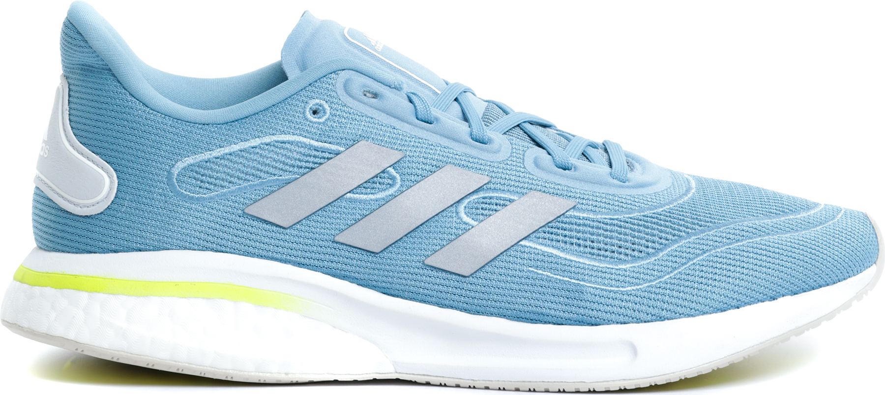

Кроссовки женские Adidas Supernova W голубой 6 UK, Supernova W