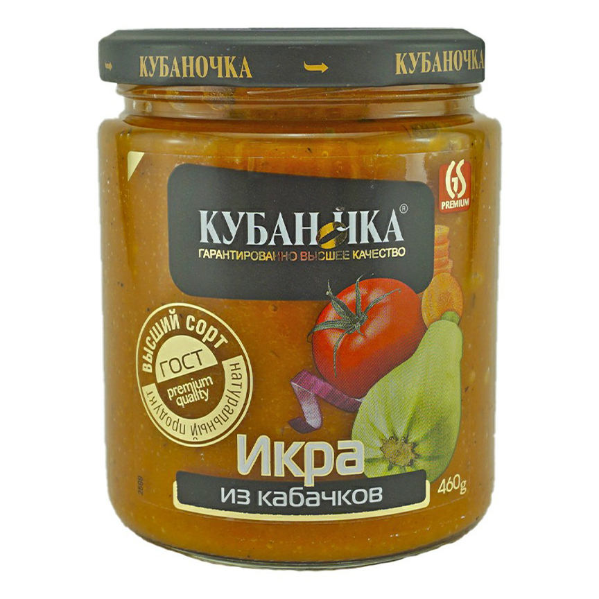 

Икра Кубаночка из кабачков 460 г