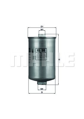 

Фильтр топливный KNECHT KL 30
