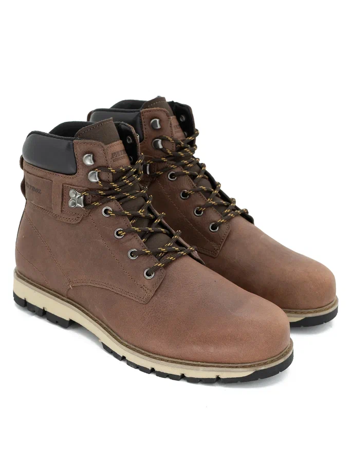 Ботинки мужские Patrol Timberland 456-297M-24w-1-2 коричневые 43 EU