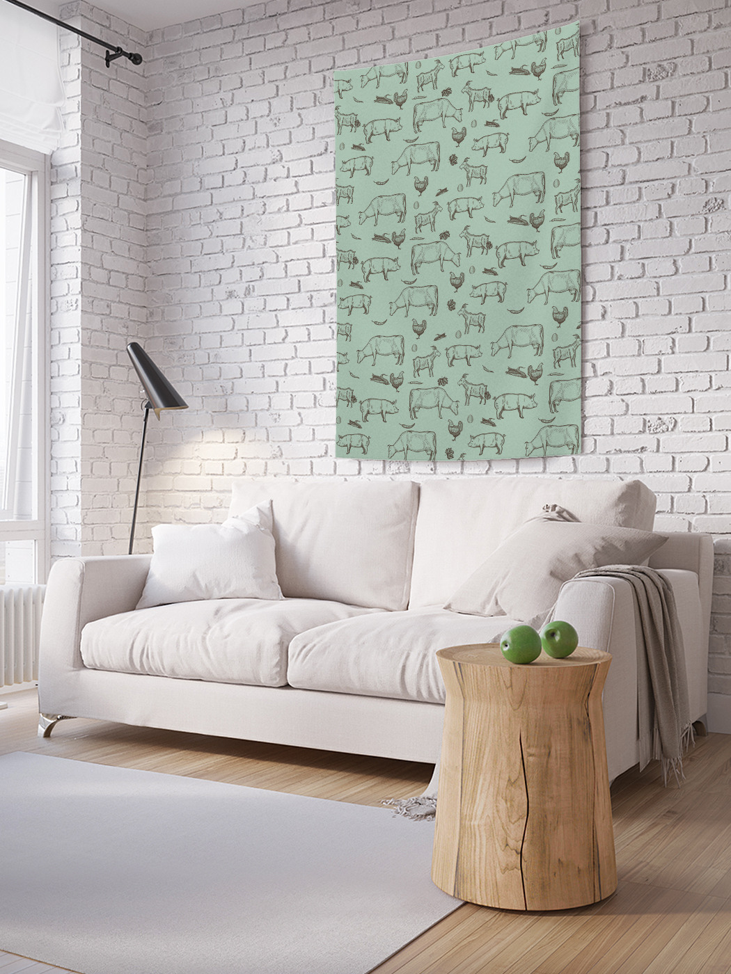 

Вертикальное фотопанно на стену JoyArty Домашний скот 150x200 см, Домашний скот