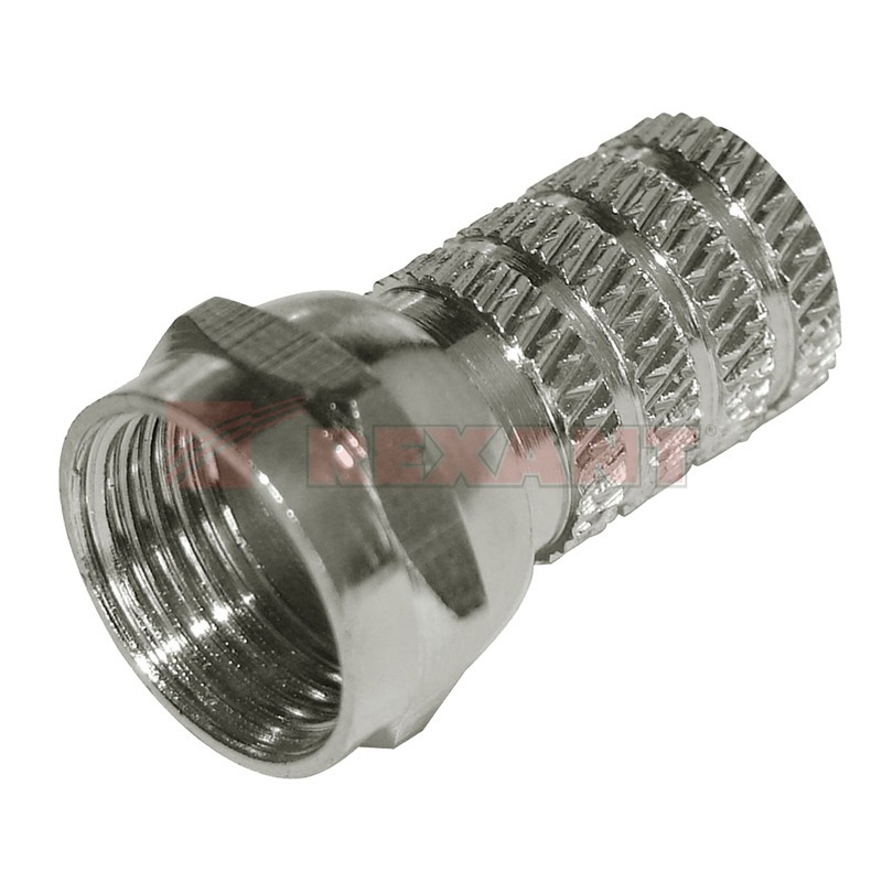 Разъем антенный F-типа Rexant 05-4003 F-connector RG-6 (1 штука)