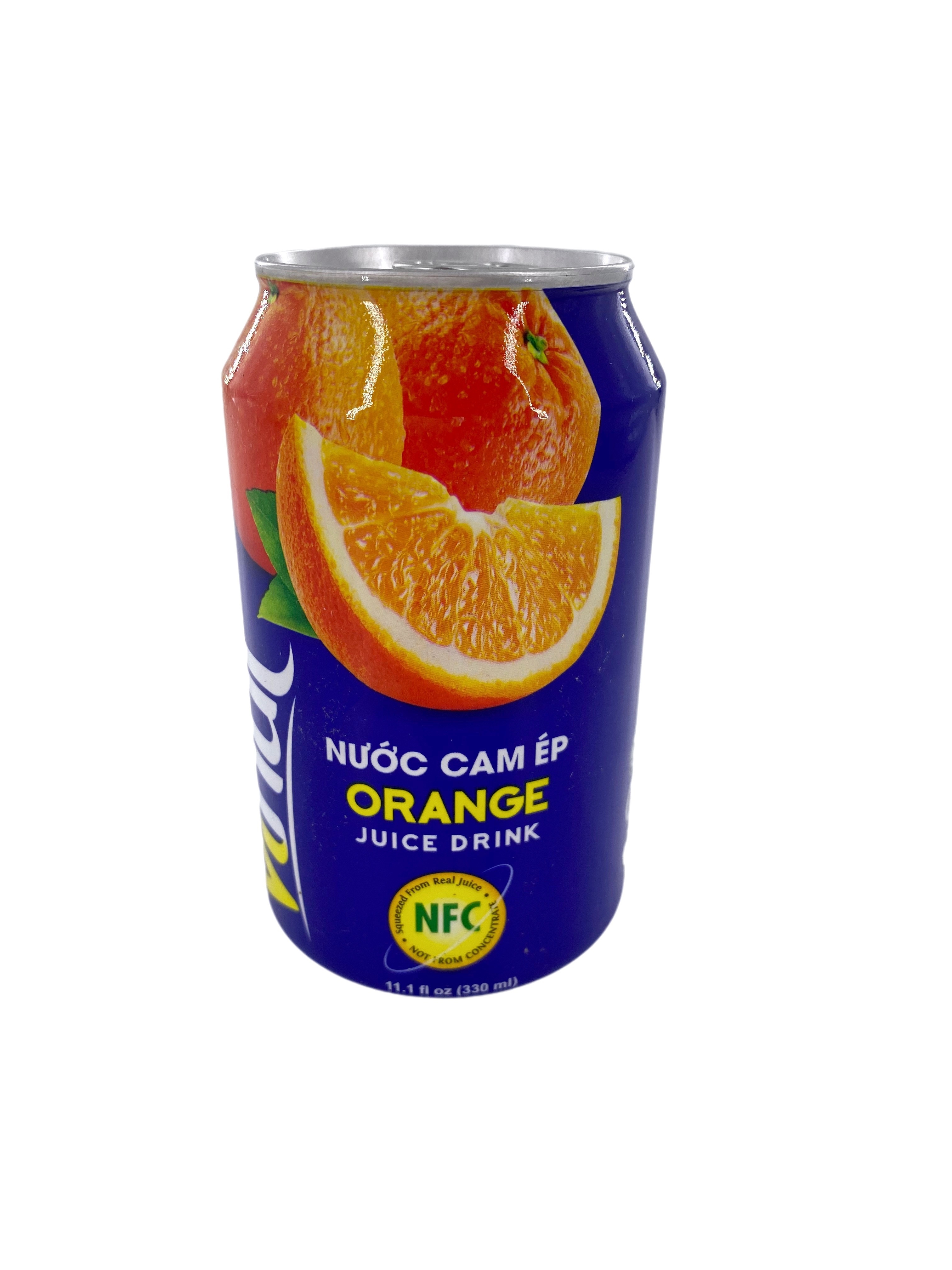 Вьетнамский безалкогольный (без газа), сокосодержащий напиток со вкусом Апельсина, 330 мл