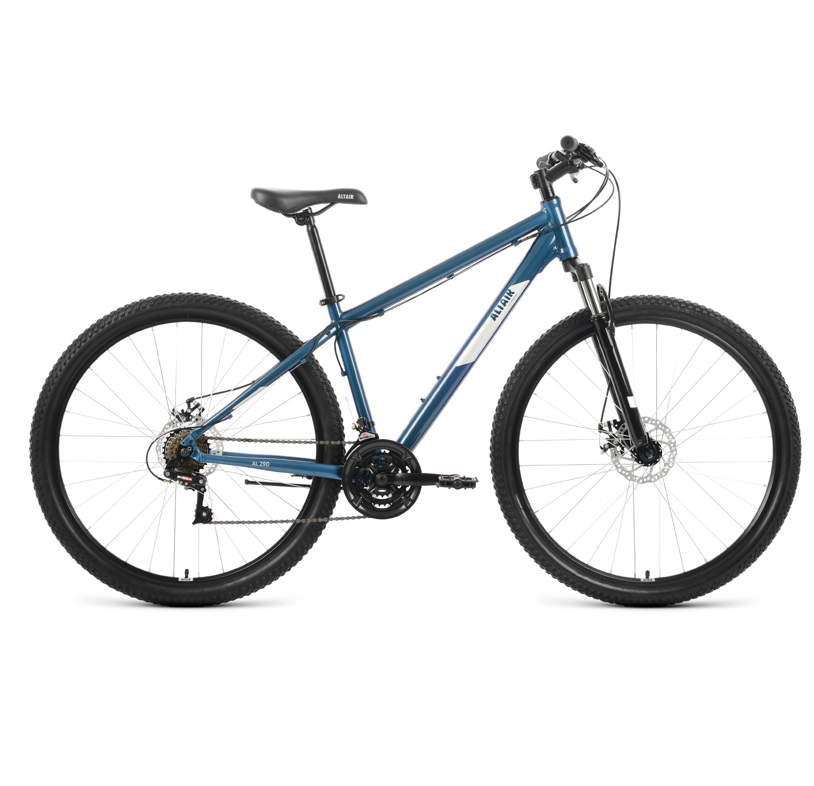 фото Велосипед altair al 29 d 2022 21" темно-синий/серебристый