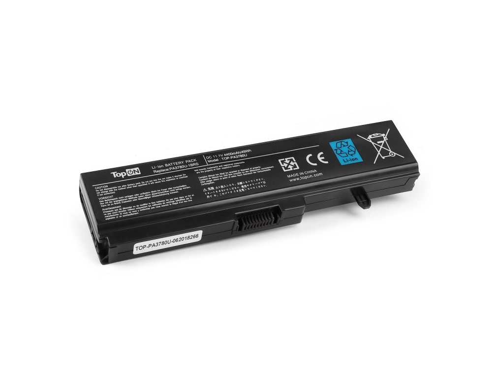 фото Аккумулятор topon для toshiba satellite t111, t115, t135, pro t110, portege t1