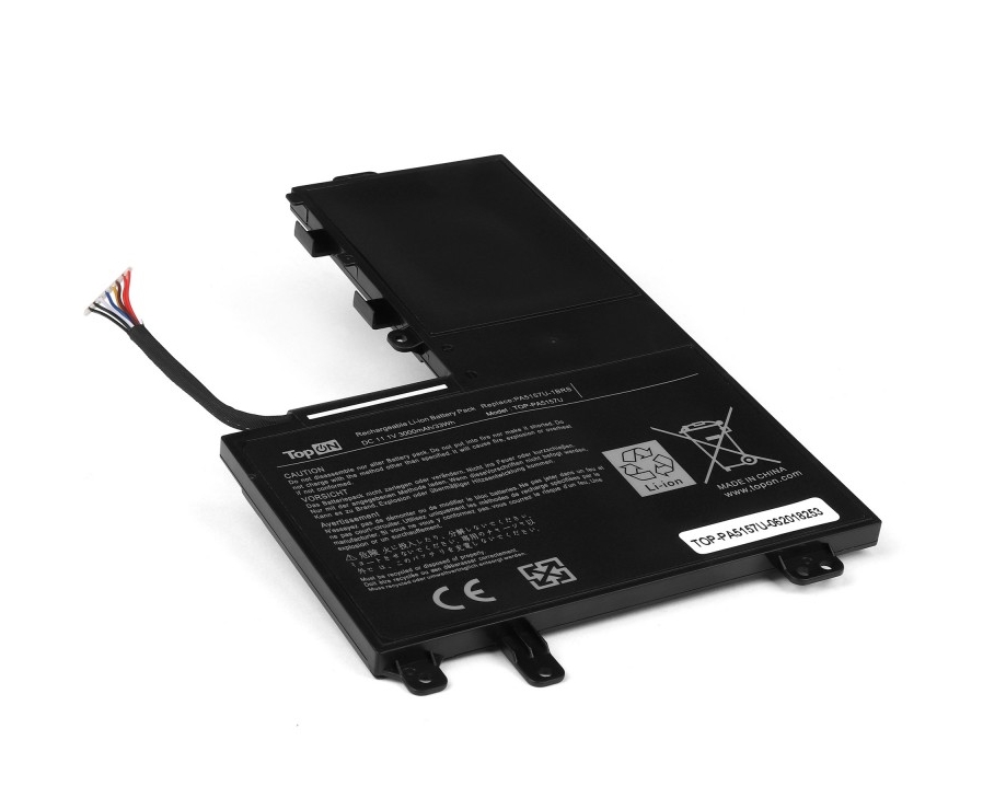 фото Аккумулятор topon для toshiba satellite e55t, m40-a, m50-a, u40t, u50t, t940 s